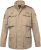 JP1880 Field Jacket with Badges Vintage Look Dark Beige - Herren jacken - Herren Jacken in großen Größen
