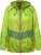 Ulla Popken Neon Rain Jacket Activewear Safety Yellow - Jacken - 