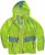 Ulla Popken Neon Rain Jacket Activewear Safety Yellow - Jacken - 