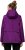 Ulla Popken HYPRAR Water-Repellent Windbreaker Dark Purple - Jacken - 