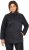 Ulla Popken Quilted Water Repellent Shirt Jacket Black - Jacken - 