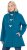 Ulla Popken HYPRAR Water-Repellent Softshell Jacket Teal - Jacken - 