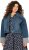 Ulla Popken Wide Cuff Denim Jacket Blue Denim - Jacken - 