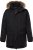 Men Plus Parka With Fur Hood Black - Herren jacken - Herren Jacken in großen Größen