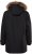 Men Plus Parka With Fur Hood Black - Herren jacken - Herren Jacken in großen Größen