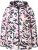 Ulla Popken HYPRAR Water-Repellent Allover Print Jacket Pale Beige - Jacken - 