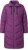 Ulla Popken HYPRAR Longline Water Repellent Jacket Plum - Jacken - 