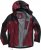 Ulla Popken HYPRAR Lightweight Triple Function Jacket Dark Berry - Jacken - 