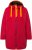 Ulla Popken HYPRAR Triple Function Contrast Trim Quilted Lining Jacket Salsa Red - Jacken - 