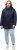 Ulla Popken Quilted Jacket with Plaid Lining Navy - Jacken - 