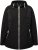 Ulla Popken Hyprar Quilt Mix Jacket Black - Jacken - 