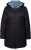 Ulla Popken HYPRAR Reversible Quilted Jacket Grey Blue - Jacken - 