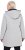Ulla Popken HYPRAR Reversible Quilted Jacket Medium Grey - Jacken - 