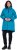Ulla Popken HYPRAR Triple-Function Longline Jacket Turquoise - Jacken - 