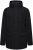 Kam Jeans KV144 Long Quilted Softshell Parka Black - Herren jacken - Herren Jacken in großen Größen