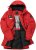 JAY-PI Warm Quilted Parka Dual Function Windproof and Water Repellent Red - Herren jacken - Herren Jacken in großen Größen