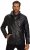 JP1880 Jacket Nappa Lamb Leather Black - Herren jacken - Herren Jacken in großen Größen