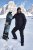 Jay-Pi Ski Jacket Functional Waterproof Windproof Breathable Black - Skibekleidung - 