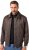 JP1880 Bomber Jacket Faux Leather Dark Brown - Herren jacken - Herren Jacken in großen Größen
