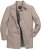 JP1880 Coat Wool Blend Beige Melange - Herren jacken - Herren Jacken in großen Größen