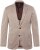 JP1880 Jacket Business Checked Beige - Herren jacken - Herren Jacken in großen Größen
