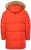 JP1880 Parka Quilted Faux Fur Hood Red - Herren jacken - Herren Jacken in großen Größen