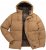 STHUGE Jacket Puffer With Warm Quilting Beige - Herren jacken - Herren Jacken in großen Größen