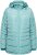 Ulla Popken Quilted Water Repellent Jacket Soft Turquoise - Jacken - 
