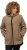 Ulla Popken Long Sleeve Hooded Teddy Jacket Putty - Jacken - 