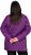Ulla Popken HYPRAR Water-Repellent Quilted Jacket Plum - Jacken - 