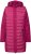 Ulla Popken HYPRAR Mixed Texture Water-Repellent Jacket Ruby - Jacken - 