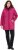 Ulla Popken HYPRAR Mixed Texture Water-Repellent Jacket Ruby - Jacken - 