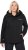 Ulla Popken HYPRAR Softshell Fleece Lined Jacket Black - Jacken - 
