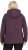Ulla Popken HYPRAR Softshell Fleece Lined Jacket Dark Blackberry - Damengürtel - 
