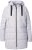 Ulla Popken HYPRAR Wave Quilted Water-Repellent Jacket Off-White - Jacken - 