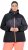 Ulla Popken Neon Ripple Performance Snow Jacket Black - Jacken - 