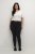 Kaffe Curve Laurina Jeans Gewaschener schwarzer Denim - Jeans & Hosen in Großen Größen – Plus Size - 