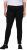 Ulla Popken Denim Look All Elastic Pocket Sienna Jeggings Black - Jeans & Hosen in Großen Größen – Plus Size - 