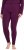 Ulla Popken Quick Dry Moisture Wicking Stretch Ski Leggings Grape Red - Jeans & Hosen in Großen Größen – Plus Size - 