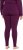 Ulla Popken Quick Dry Moisture Wicking Stretch Ski Leggings Grape Red - Jeans & Hosen in Großen Größen – Plus Size - 