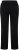 Ulla Popken Side Stripe Adjustable Drawstring Waist Joggers Black - Jeans & Hosen in Großen Größen – Plus Size - 
