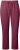 Ulla Popken Basic Drawstring Elastic Waist Cotton Blend Joggers Dark Berry - Jeans & Hosen in Großen Größen – Plus Size - 
