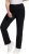 Ulla Popken Basic Mony Tapered Leg Stretch Pants Black - Jeans & Hosen in Großen Größen – Plus Size - 