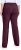 Ulla Popken Bengaline Elastic Waist Thermal Pants Aubergine - Jeans & Hosen in Großen Größen – Plus Size - 
