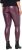 Ulla Popken Metallic Faux Leather Leggings Plum - Jeans & Hosen in Großen Größen – Plus Size - 
