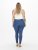 Only Carmakoma Thunder Life Skinny Fit Jeans Blue Denim - Jeans & Hosen in Großen Größen – Plus Size - 