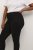 Kaffe Curve Ana Cropped Twill Jeggings Tiefschwarz - Jeans & Hosen in Großen Größen – Plus Size - 