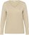 Kaffe Curve Lizzy Long Sleeve Pullover Feather Grey Melange - Strickpullover - 
