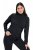 Ulla Popken Basic Long Sleeve Slim Fit Turtleneck Black - Hoodies & Sweatshirts - Kuschelige Sweatshirts, Hoodies & Strick