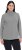 Ulla Popken Basic Long Sleeve Slim Fit Turtleneck Light Grey Melange - Hoodies & Sweatshirts - 